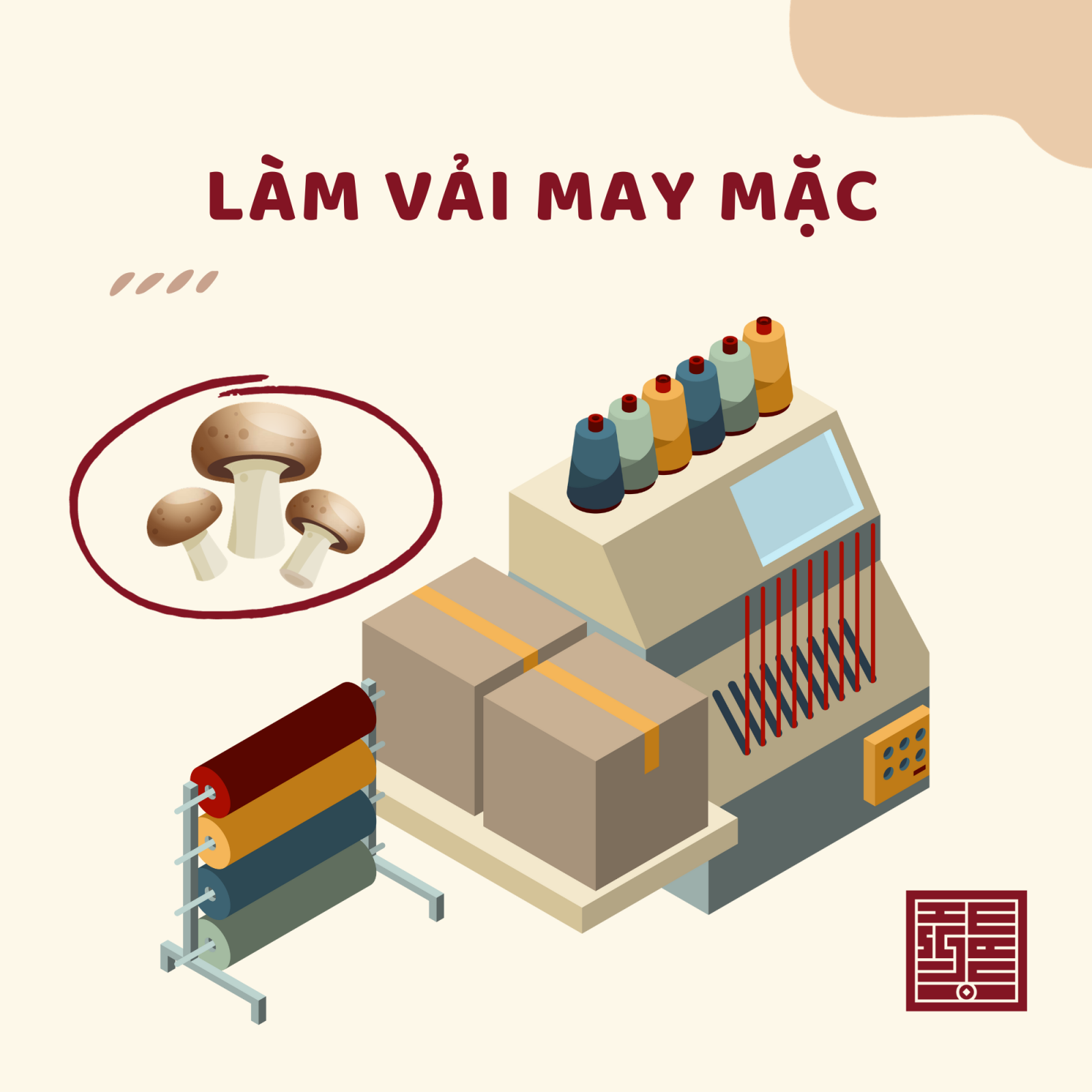 Làm vải may mặc